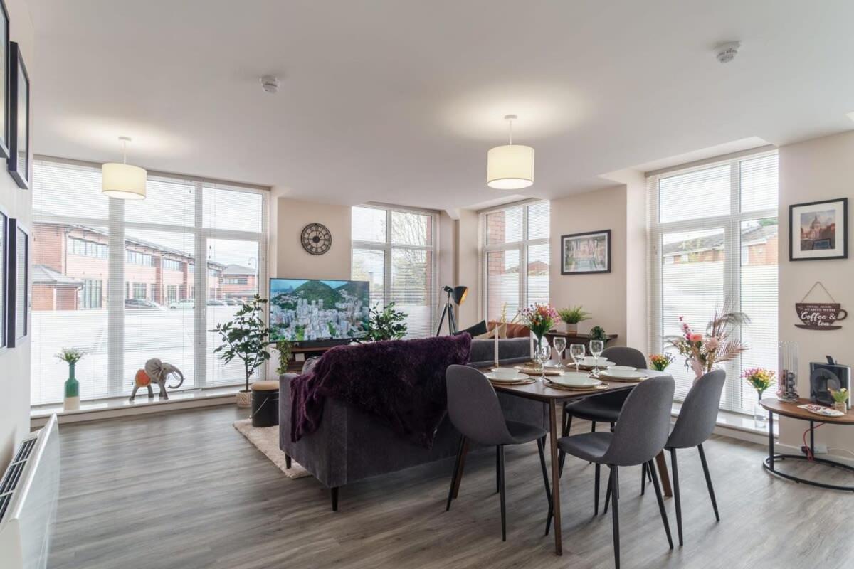 2 Bedroom Modern Apartment In Manchester Ngoại thất bức ảnh
